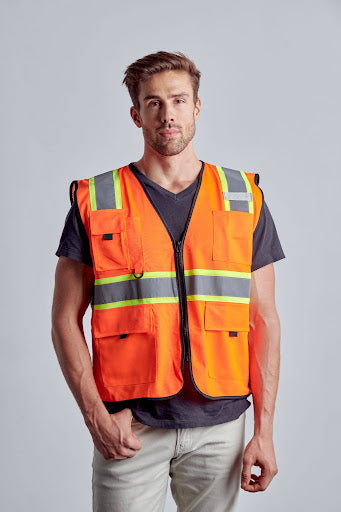 [Open-Pack] Class 3 Hi-Vis Multi-Pocket Vest