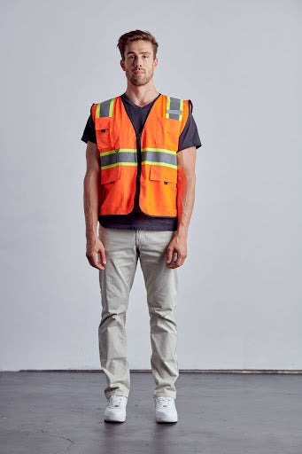 [Open-Pack] Class 3 Hi-Vis Multi-Pocket Vest