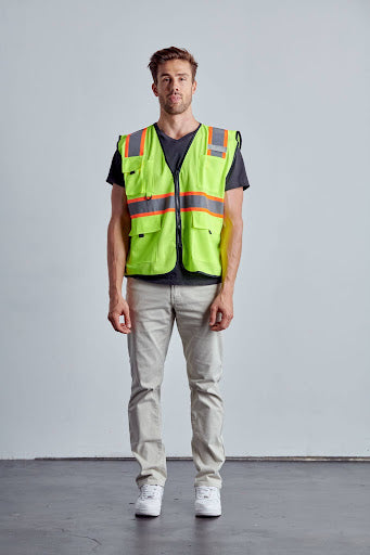 [Open-Pack] Class 3 Hi-Vis Multi-Pocket Vest