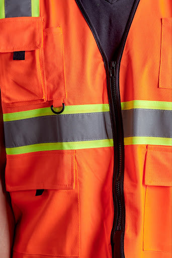 [Open-Pack] Class 3 Hi-Vis Multi-Pocket Vest